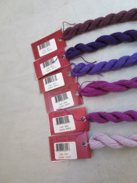 Impressions by Caron Lot of 6 Skeins Assorted Colors 36 yds. H140 - Image 3 of 3