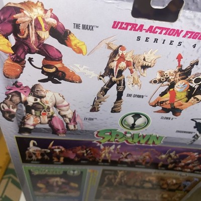 Spawn The Maxx Action Figure Deluxe Edition with WHITE Isz Figure