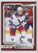 2018-19 O-Pee-Chee Red Vladislav Namestnikov #340 0c3