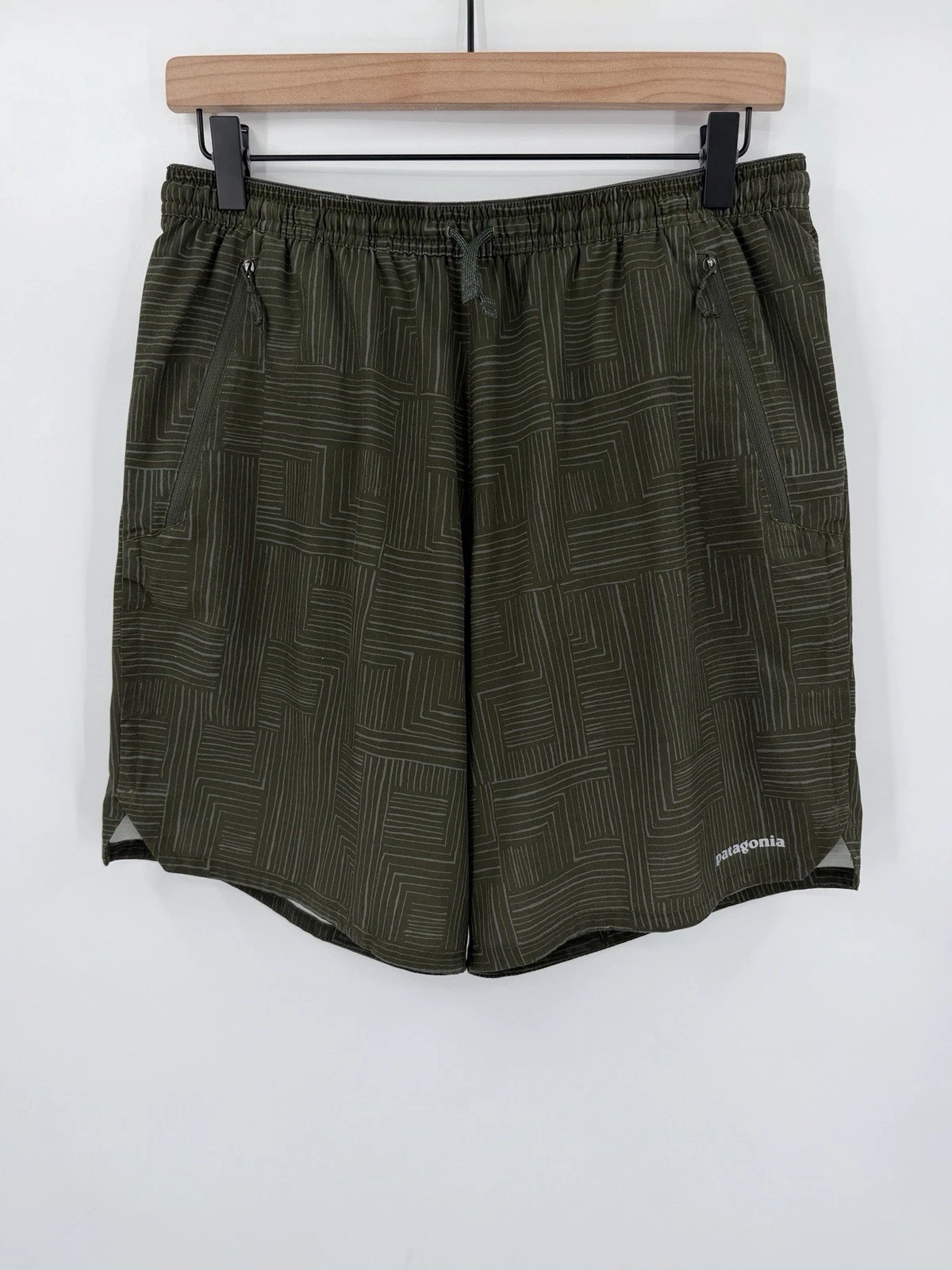Patagonia Nine Trails Shorts Mens Medium Green Lightweight Lined Running Hiking
Opens in a new windo