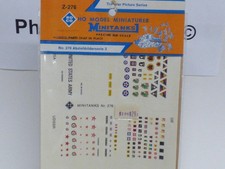 Roco Minitanks 1/87 WWII Decal Assortment #3 US/USSR/EDW Set Lot #7387K©