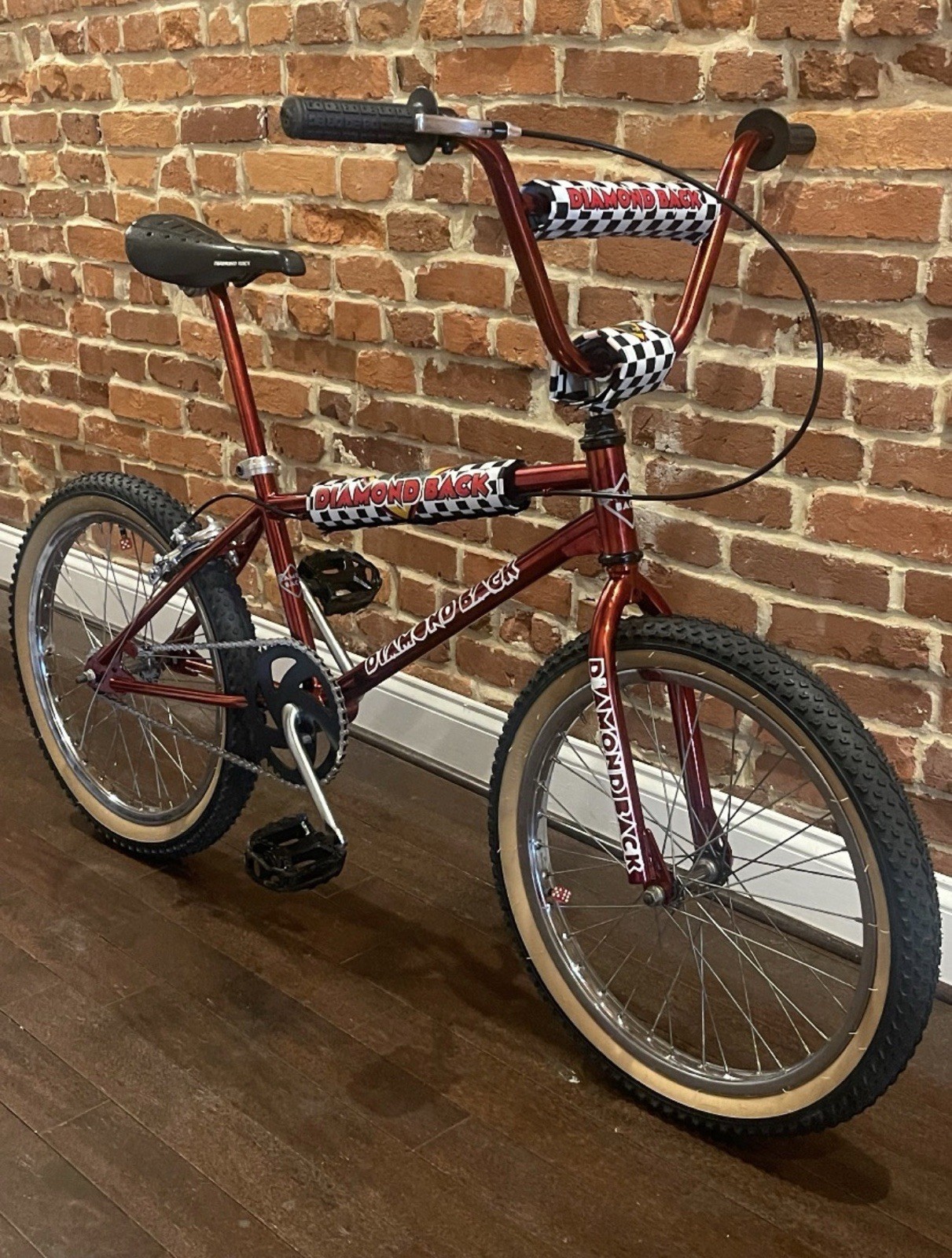 Diamondback Classic Series Old School BMX Bike Red Steel Frame 20in Wheels