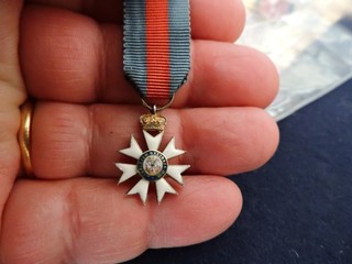 Original miniature medal: The Order of Saint Michael and Saint George CMG.