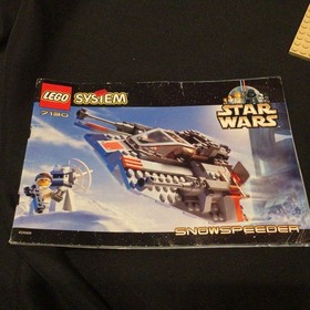Vintage  LEGO  Star Wars Set 7130 SNOWSPEEDER (1999) NOT COMPLETE