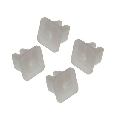 Multi-Purpose Retainers | White | Nylon Material | 12 Millimeters Head Diameter