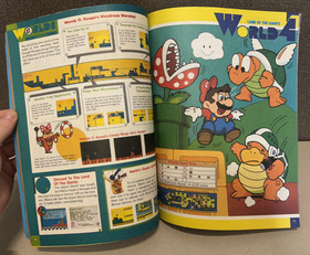 Cartuccia NES Super Mario Bros 3 vintage 1990 con guida strategica Nintendo Power