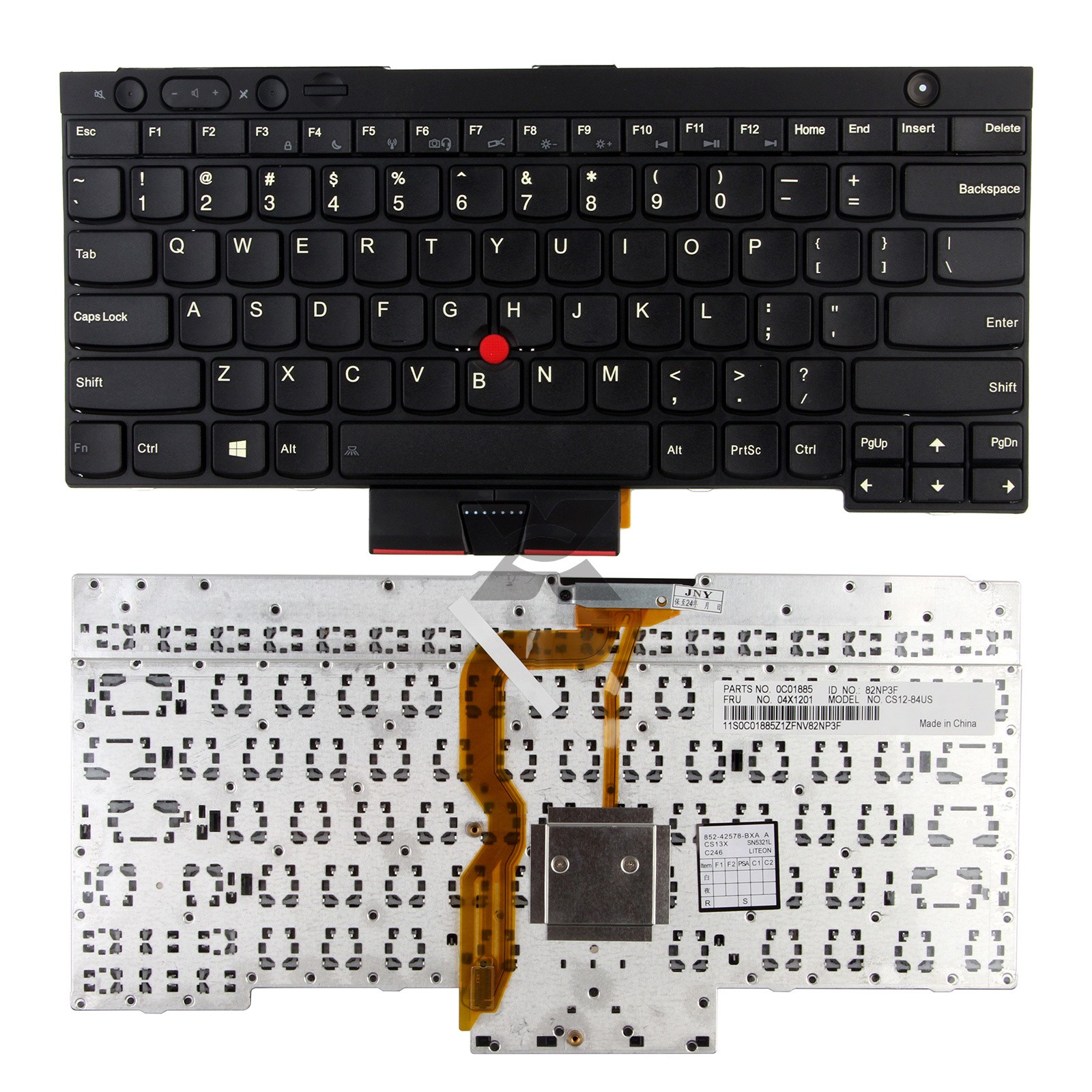US Keyboard For Lenovo IBM ThinkPad X230 T430 T430S T530 T530I W530 L530 04W2250