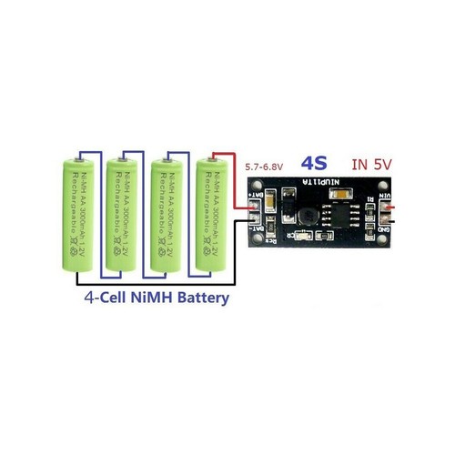 Brand New Charger Module Board NiMH NiCd Battery 1.2V 3.6V 4.8V 6V 9.6V - Afbeelding 9 van 22