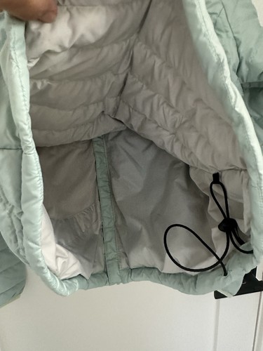 Patagonia Ultraligero Plumón Suéter Acolchado Chaqueta Mujer M Azul Claro - Imagen 8 de 16