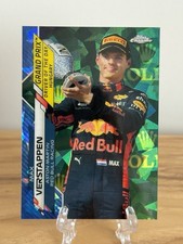 2020 Topps Chrome Sapphire Formula 1 Card #165 Max Verstappen Red Bull F1