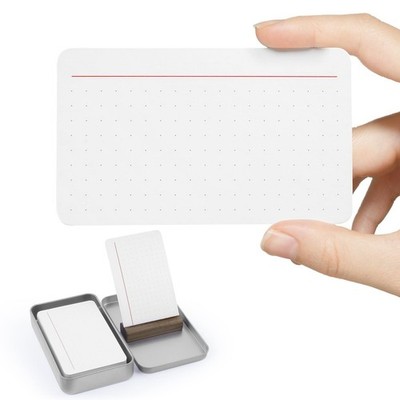 Dotted Index Cards, 3x5, Thick Heavyweight 350gsm Cards, 60 Count, To Do List...