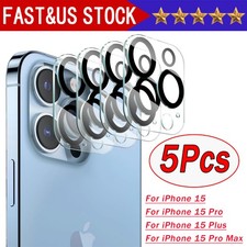 For iPhone 15 14 13 12 11 Pro Max Tempered Glass Camera Lens Cover Protector Lot