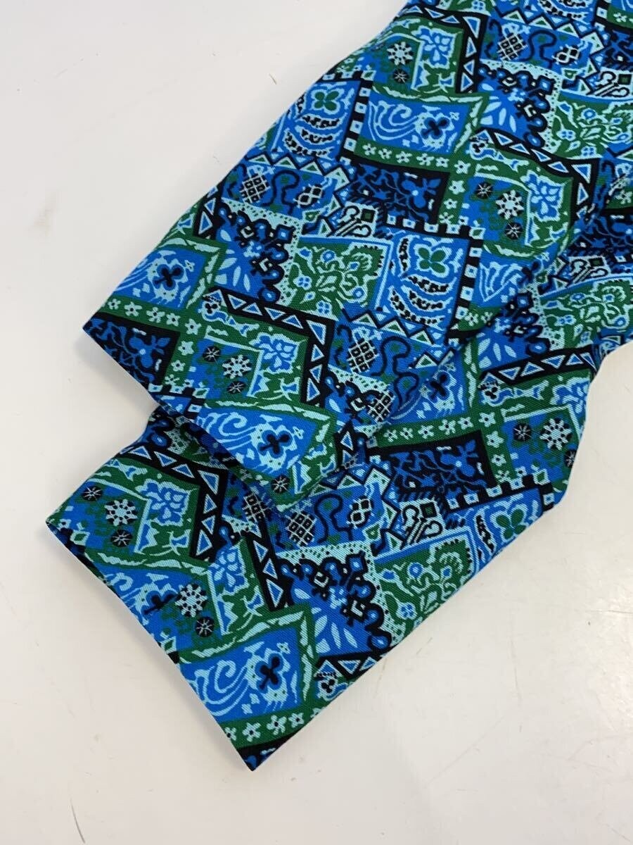 Needles Jacket M Polyester Allover Pattern Blue - image 5