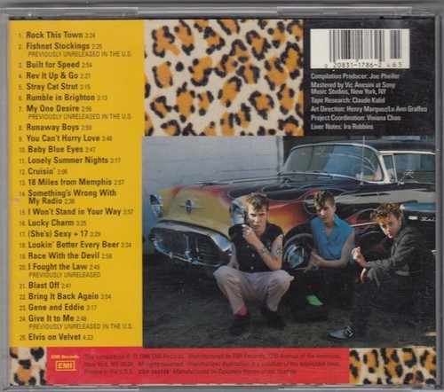 1 CENT CD Stray Cats – Runaway Boys (A Retrospective '81 To '92) - Picture 2 of 2