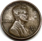 1929 S Lincoln Wheat Cent Average Circulated Copper G VG Penny Old Estate Coin
