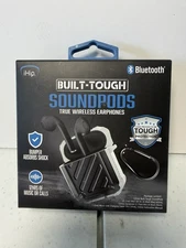 iHip Built-Tough SoundPods True Wireless Bluetooth Earphones *NEW* BLACK