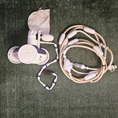 #ad Polaris Vac Sweep 280 Pressure Side Pool Cleaner 27 ft Hose Bag White Blue $313.99