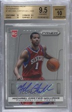 2013-14 Panini Prizm Auto Michael Carter-Williams #7 BGS 9.5 GEM MINT Auto 00am