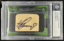 2011 Leaf Best Of Baseball Ken Griffey Jr. Cut Signatures Auto BGS Authentic