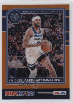 2024 Panini NBA Hoops Premium Orange Prizm 54/199 Nickeil Alexander-Walker 16wc