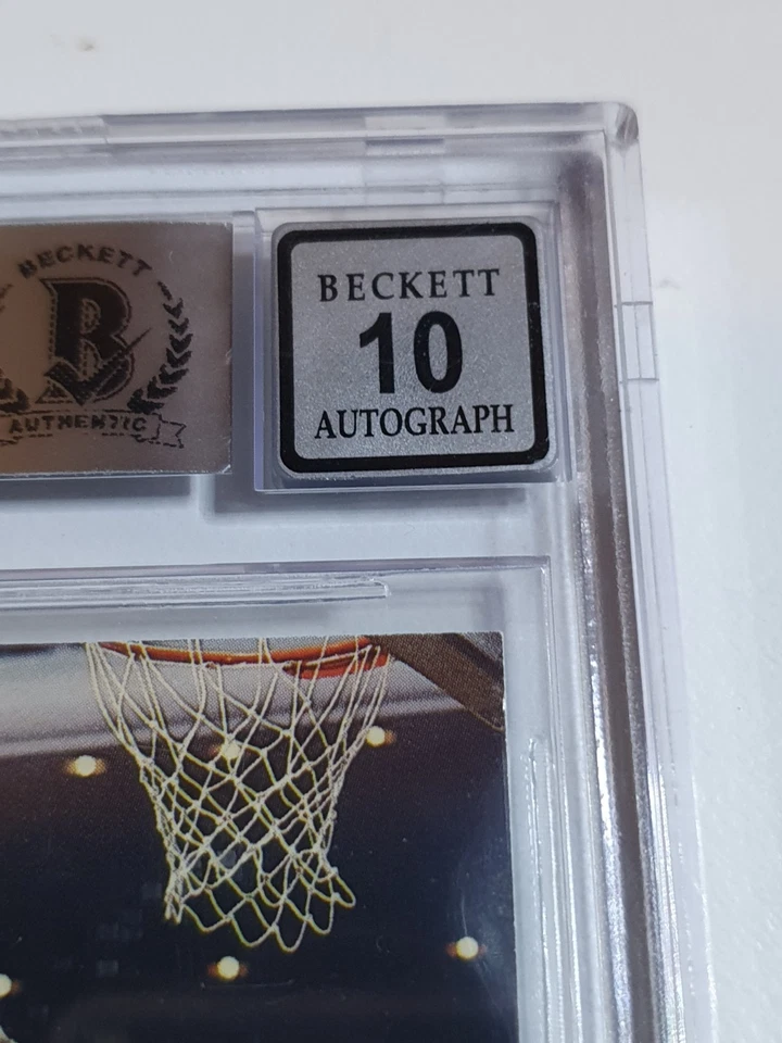 1992 Stadium Club Shaquille O'Neal novato no cartão autógrafo - BGS 10 AUTO RC - Imagem 3 de 4