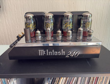 McIntosh MC240 Vacuum Tube Stereo Power Amplifier Tube Amp.