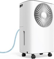 CONOPUPlus 12L/Day Dehumidifier, Auto Humidity Control, 24H Timer and Clothes