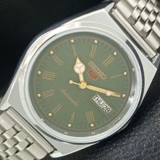 REFURBISHED SEIKO 5 AUTOMATIC VINTAGE JAPAN MENS ROMAN FIGURE WATCH a442635-4
