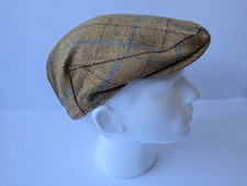 Cappellino piatto Kilchoman Distillery Tweed - Mulino lana Islay 100% lana taglia unica