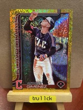 2025 Topps Base Set Series 1 ANDRES GIMENEZ #270 GOLD HOLO /50