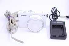 Nikon 1 J4 J Digital Camera Mirrorless White 10-30mm Lens 680 Clicks ONLY!!
