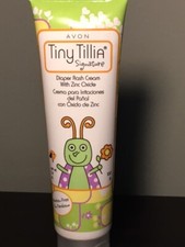 Avon Tiny Tillia Signature BABY DIAPER RASH CREAM 3.4 oz  New  Sealed