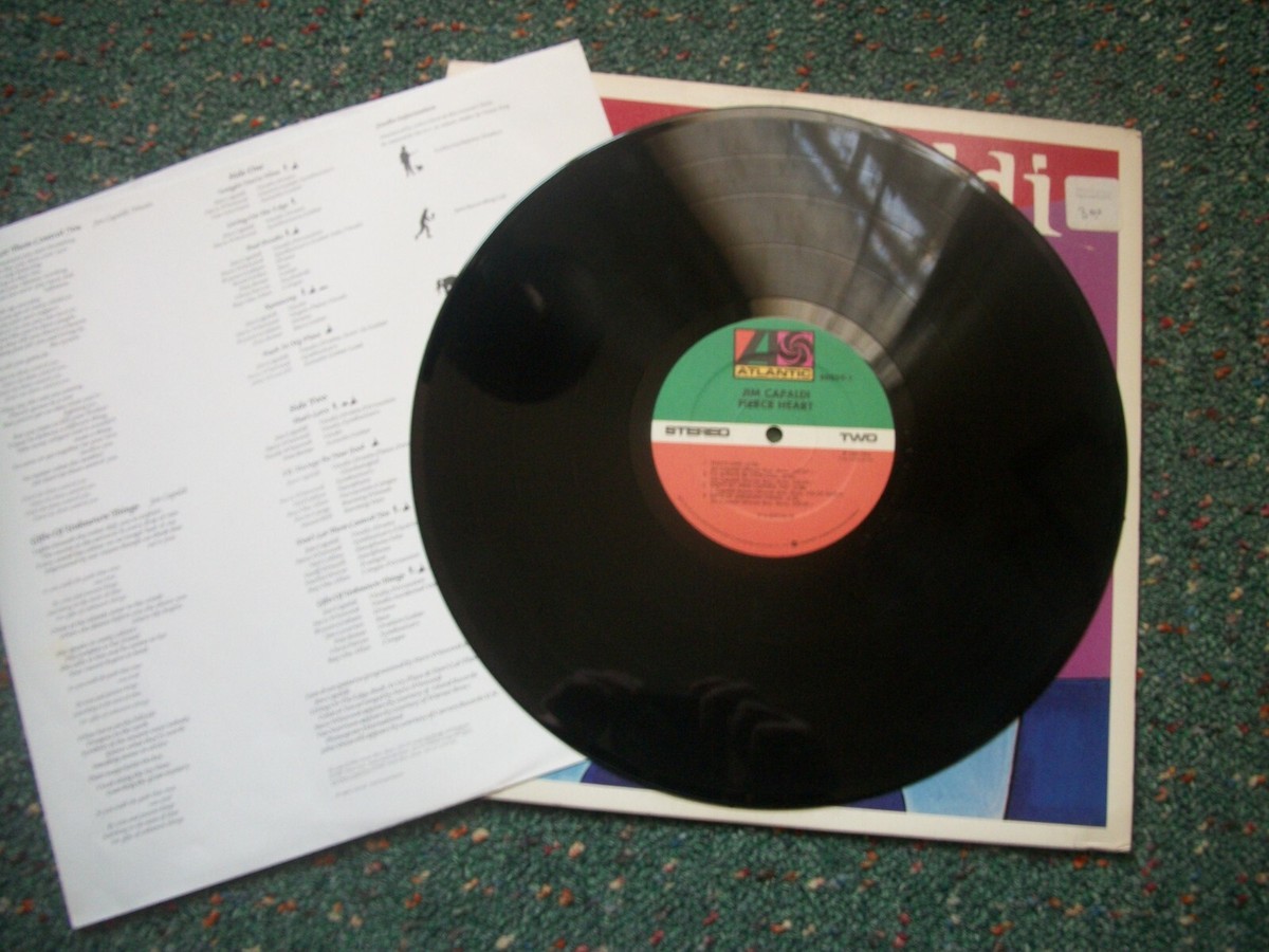 JIM CAPALDI--FIERCE HEART--VINYL ALBUM | eBay