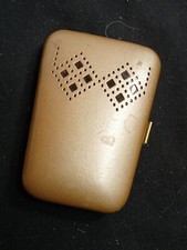 VINTAGE Brown Princess Gardner LEATHER KEY CASE Key Keeper MCM /46b