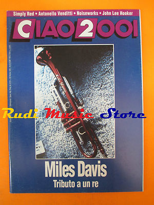 CIAO Magazin 2001 43/1991 Miles Davis Simply Red Verkauf John Lee Hooker *No cd