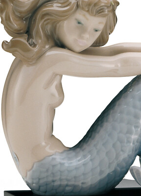 Lladro Mermaid With Pearl Illusion 01001413 Porcelain 1413