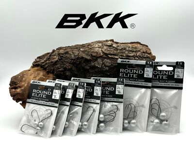 BKK Round Elite Classic Bait Keeper Gr. 2/0 Jighaken Jigkopf Haken Baitholder DA