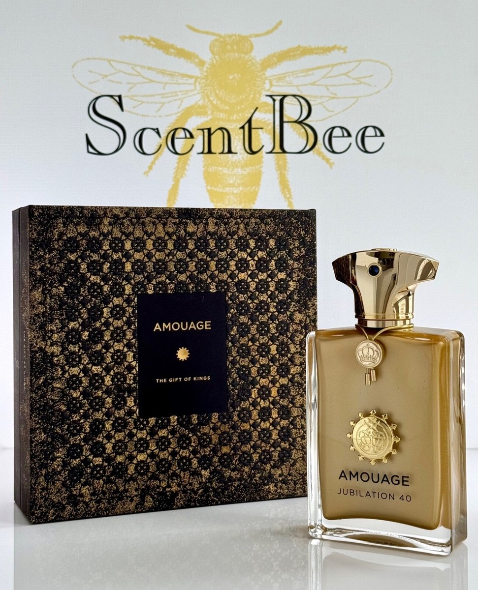 AUTHENTIC Amouage Jubilation 40 Man Exceptional Extrait 3.4 oz