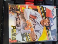 2022 Topps Fire #71 Jeremy Pena RC Rookie Houston Astros WS MVP ALCS