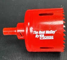 MK Morse Real McCoy  TA40 2-1/2" 64mm  Bi-Metal Hole Saw USA No Pilot Bit