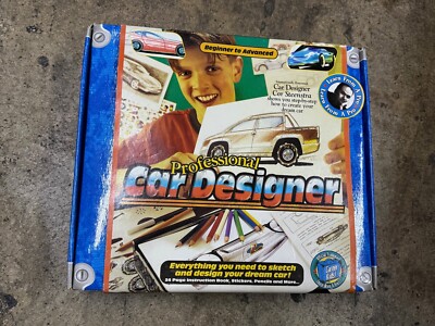Toysmith Career Kids Professional Car Designer Kit art draw sketch teen 