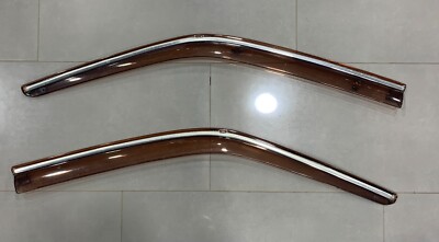 OEM JDM Y33 Nissan Cima Front Rainguards USED Good Condition 1991