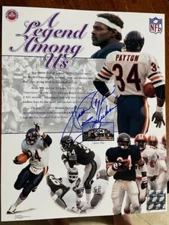 WALTER PAYTON Signed Autographed Legend  W/INSC "SWEETNESS" 8x10 Photo WPF/COA