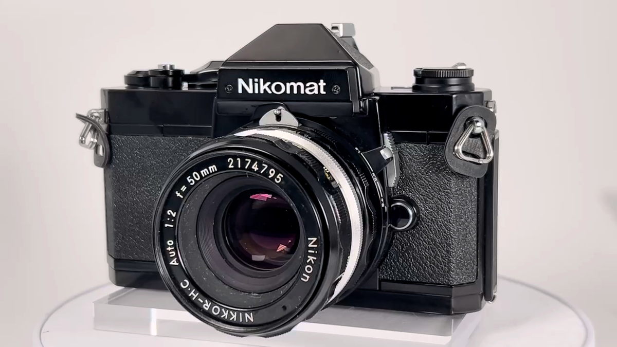 TOP Mint］Nikon Nikomat FT2 Film SLR Camera + Nikkor-H.C