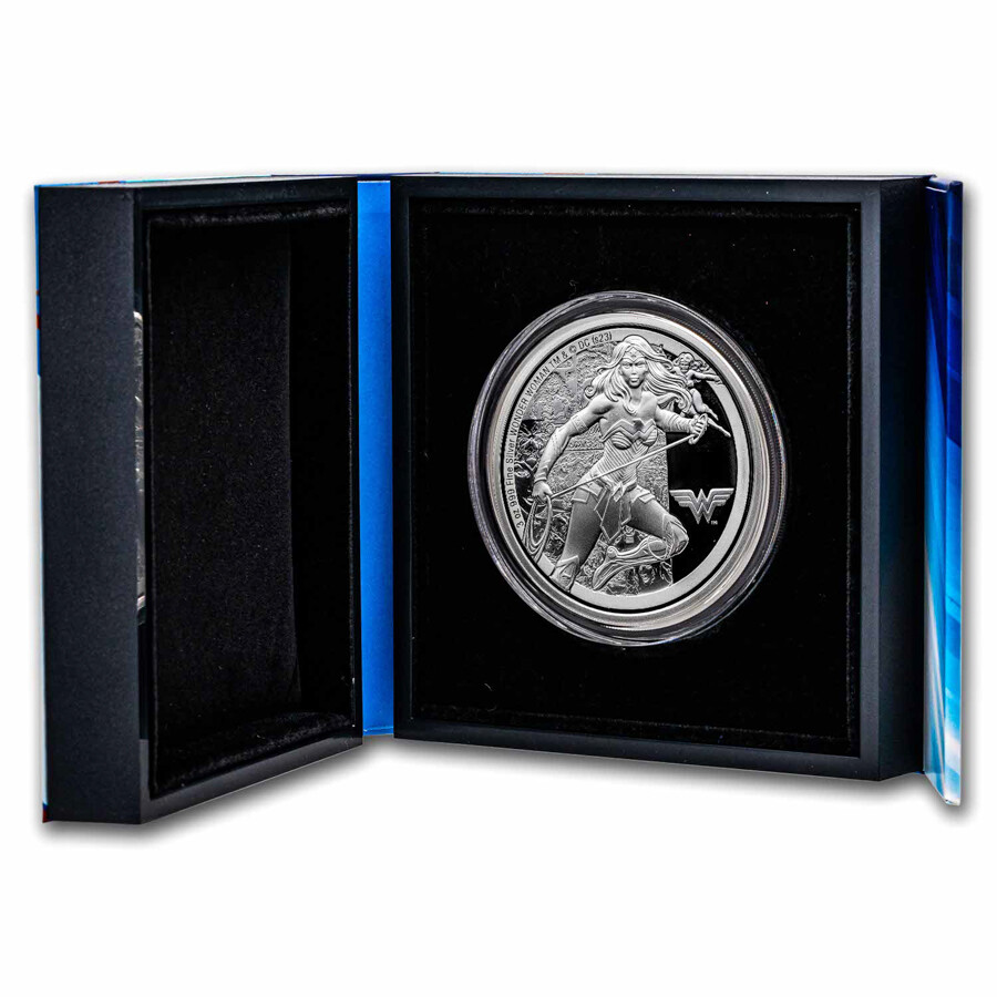 ニウエ 2021 ワンダーウーマン 銀貨 スーパーヒーロー コレクション BU Silver Ounce 2021 Comics Superheroes - Wonder Woman, Coin