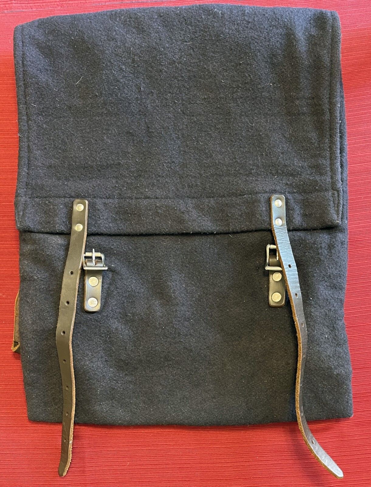 Authentic Duluth Pack Heavy Dark Navy Wool Utility Ba… Gem