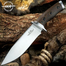 Gil Hibben Tundra Hunter Fixed Blade Knife with Sheath