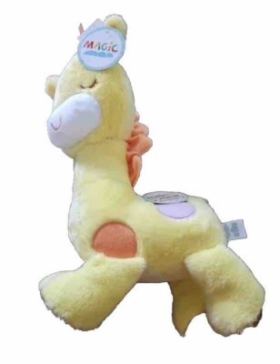Magic Years Baby Giraffe Musical Light Up Toy 12 Inches Tall New