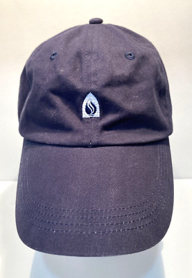 Anvil Blue Baseball Cap with Torch Logo - Adjustable - 100% Cotton - One Size