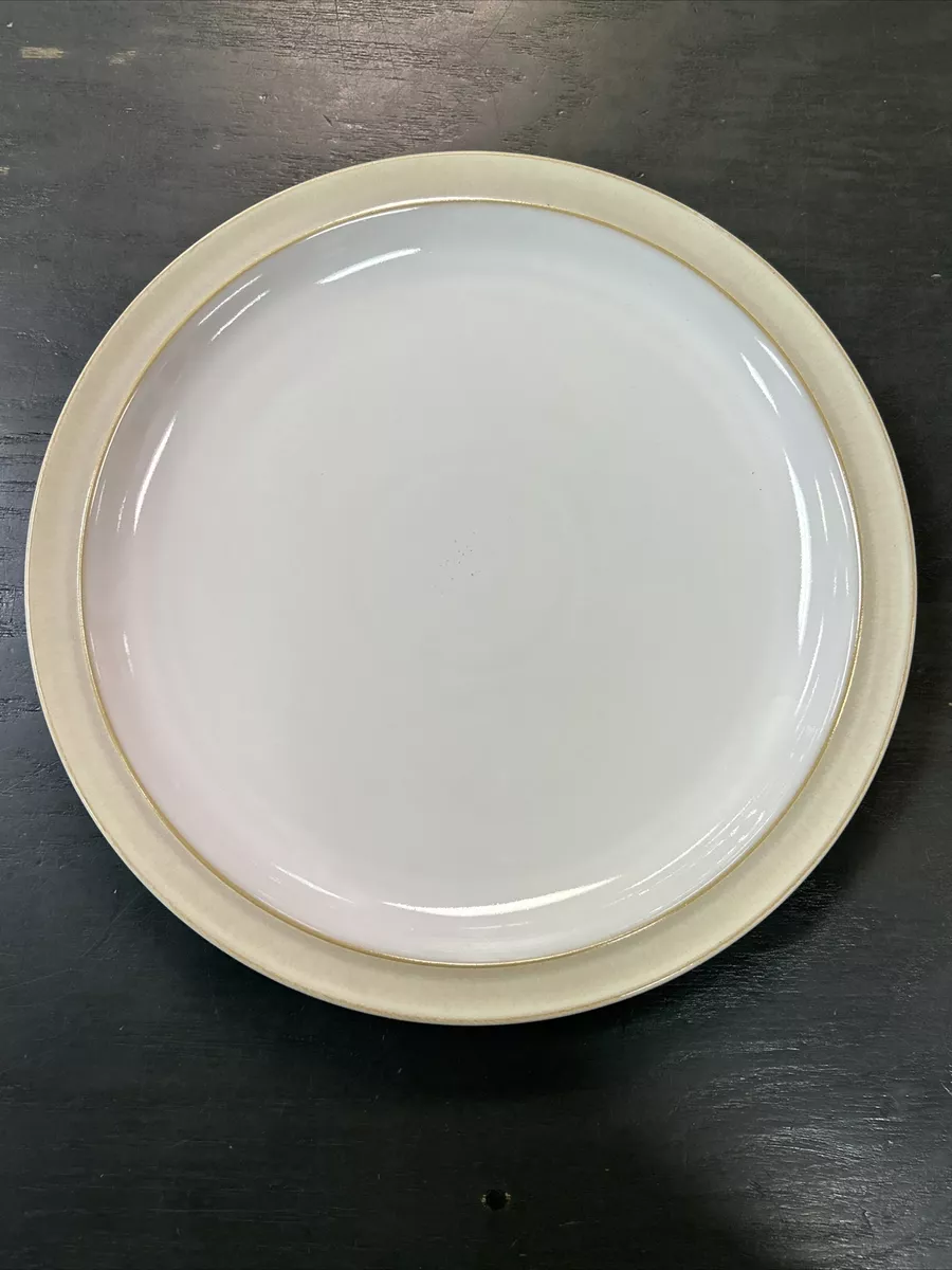 Denby linen dinner hot sale plate